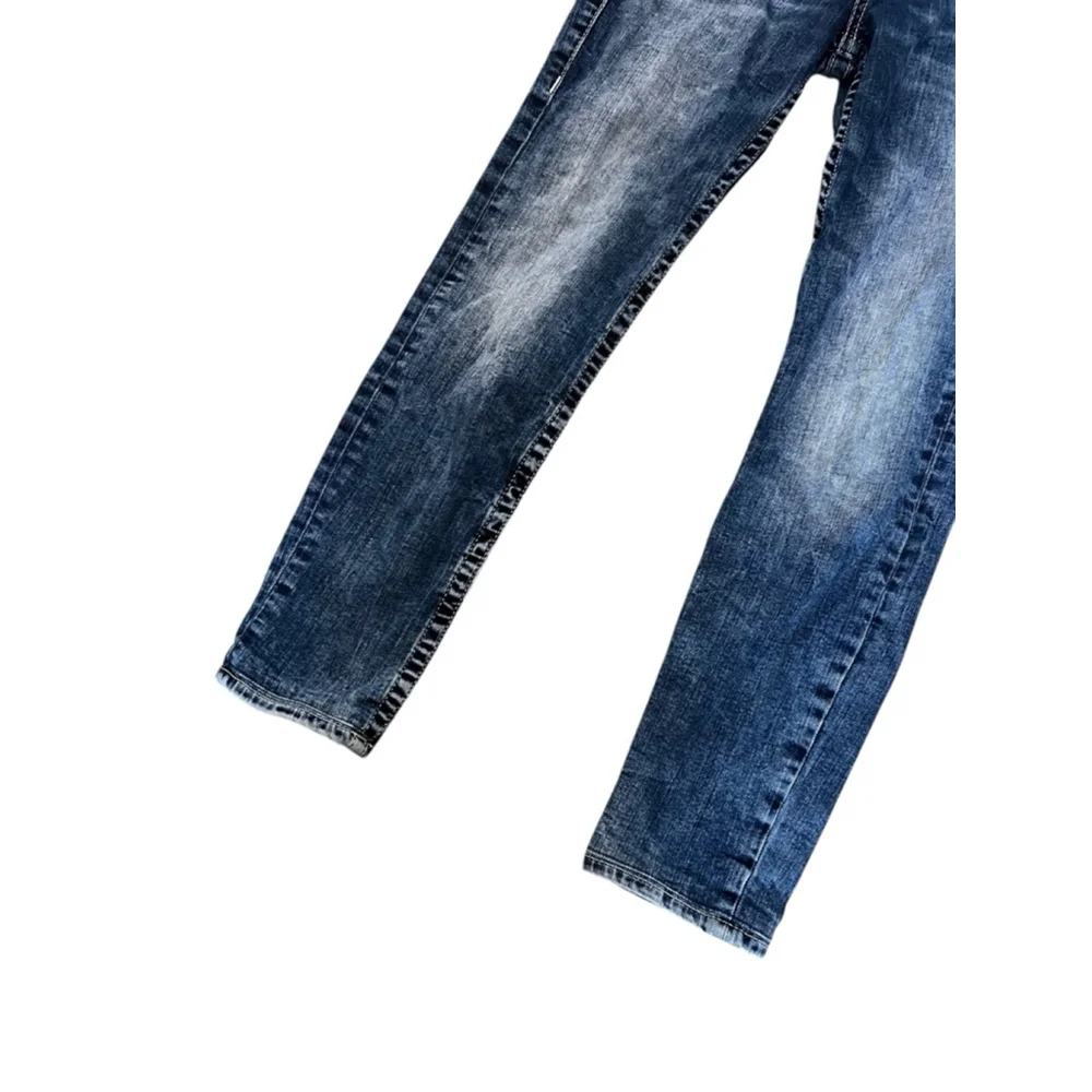 Women's True Religion Blue Skinny Jeans Size 27 - Picture 3 of 10
